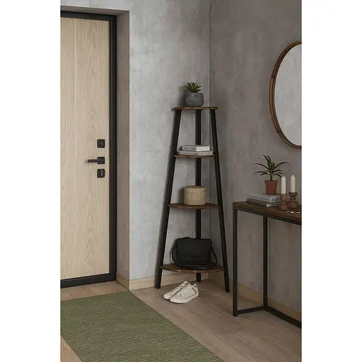 Етажерка Costway Leo кутова в стилі Loft - фото 7