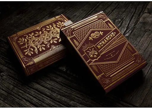 Карты игральные США Playing Card Company Theory11 Monarchs (red) (PC_T11MONr) - фото 2