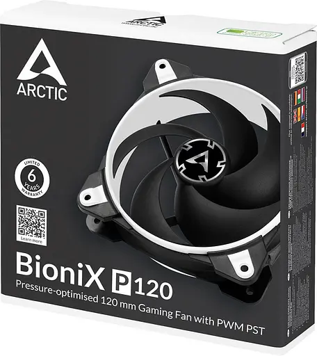 Вентилятор Arctic BioniX P120 White (ACFAN00116A) - фото 4