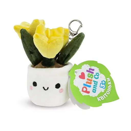 Мягкая игрушка-брелок "Цветочки" Plush and Co PLC25057, 10 см - фото 1