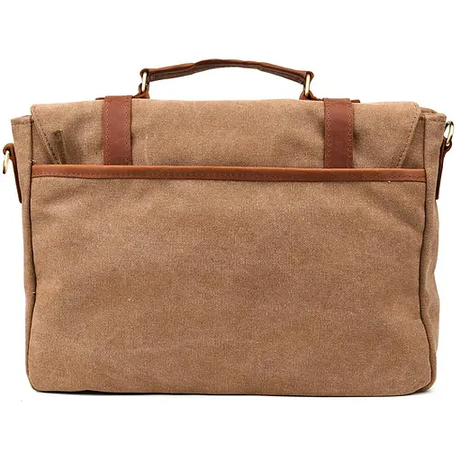 Кожаная мужская сумка TARWA 36х27х10 см nsa0001323 - фото 5