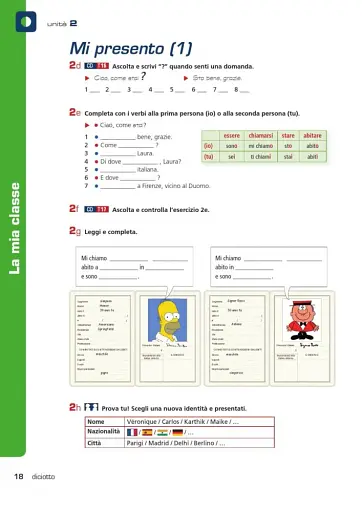 Primo contatto. Corso di italiano per stranieri con CD Audio - фото 4