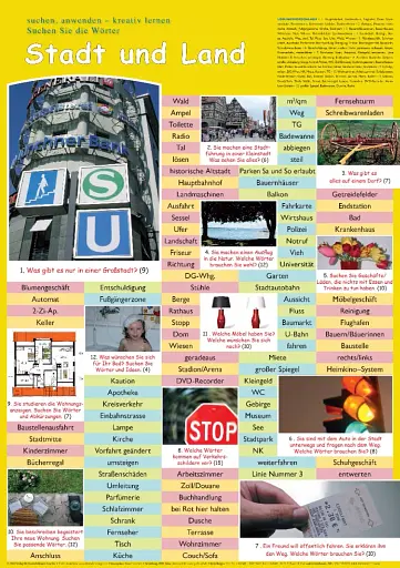 Die Wortschatz-Plakate. Ubungsheft und 6 Plakate - фото 4