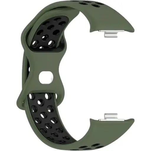 Ремешок DK для Xiaomi Mi Band 8 Pro Silicone Sport Band Nike (017600) (green / black) - фото 2