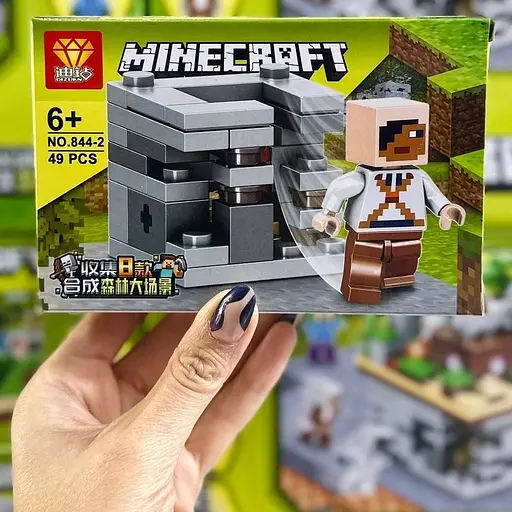 Конструктор Герої комп'ютерної гри, 51 деталь, 15x10x4 см - фото 4