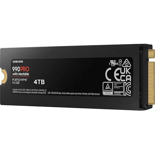 SSD накопичувач Samsung 990 PRO 4TB with Heatsink (MZ-V9P4T0CW) [104017] - фото 4