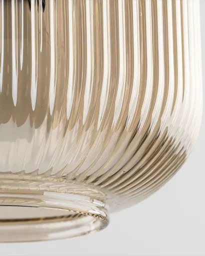 Підвісний світильник, люстра TK Lighting 11038 Sophia E14 1x10W IP20 бурштиновий - фото 3