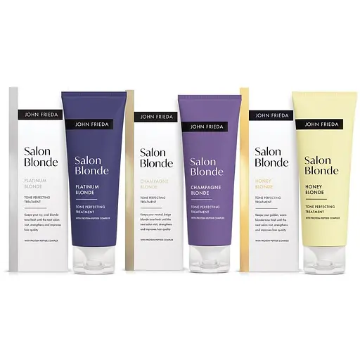 Средство для улучшения тона John Frieda Blonde Toners Champagne Blonde природный кремовый блонд 120 мл. - фото 7