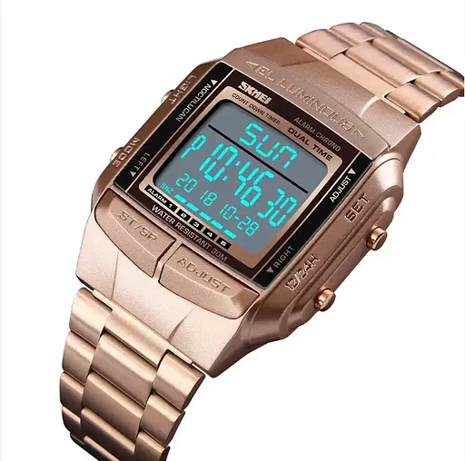 Спортивний годинник Skmei Illuminator Рожевий - фото 5