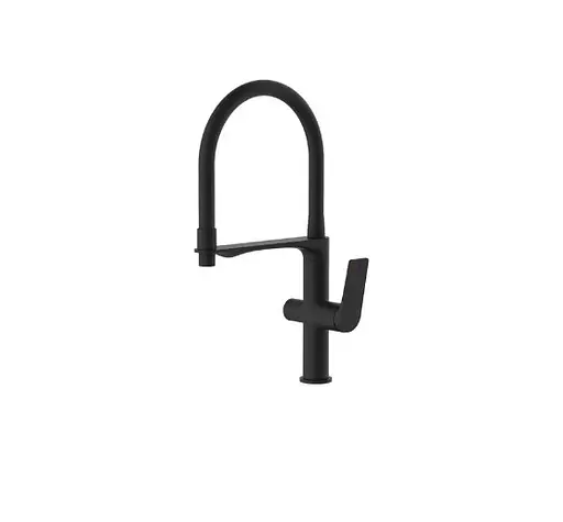 Змішувач для кухні Mixxus Premium DERBY 021 (NUT) BLACK REFL.BLACK з виходом для питної води (MI6606) - фото 1