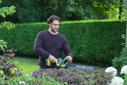 Кусторез RYOBI ONE+ RY18HT45A-0 18В аккумуляторный 45 см без АКБ и ЗУ 5133005380 - фото 3