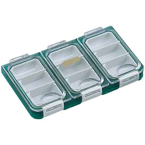 Коробка Meiho Wg-9 115x73x18mm Green - фото 1