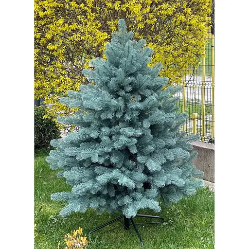 Елка Hvoya Super Lux пышная литая 120 см голубая - фото 3