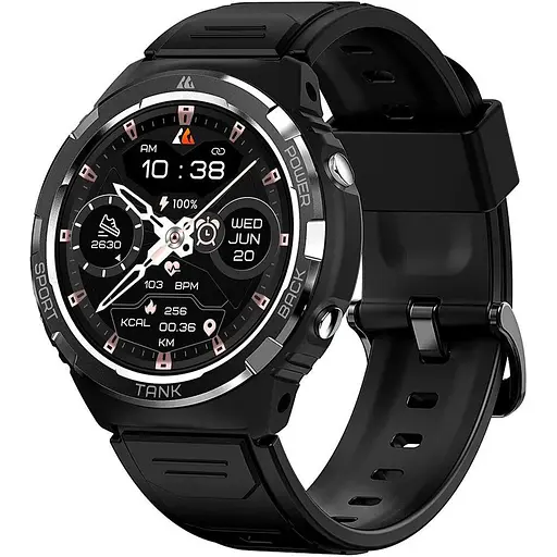 Наручные мужские смарт часы Kospet Tank S1 Black (12391)