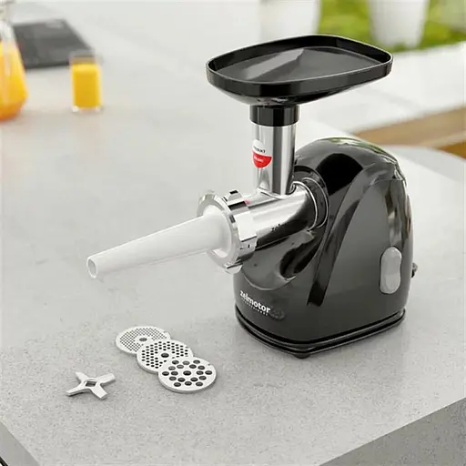Електром'ясорубка Zelmotor 489.8 Black - фото 2