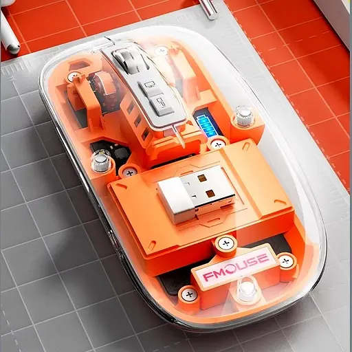 Беспроводная мышь FMouse M133 2.4 ГГц RGB (аккумуляторная) - фото 9