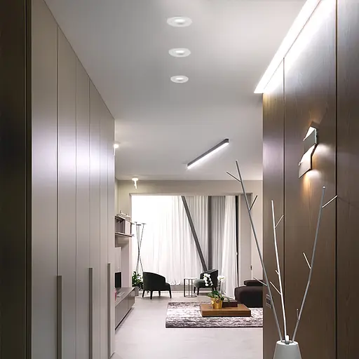 Встраиваемый поворотный светильник Feron DL0375 под лампу белый-черный - фото 3