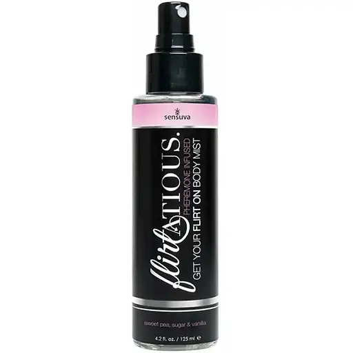 Спрей для тіла з феромонами Sensuva Flirtatious Vanilla Sugar Sweet Pea 125 мл