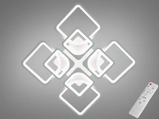 Светодиодная люстра смарт светильник с ИК пультом, 135W - фото 1