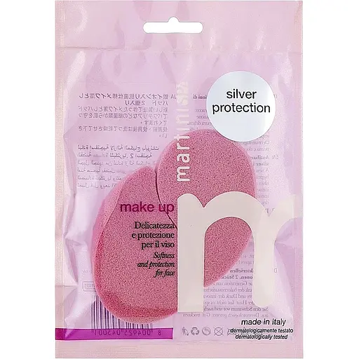 Спонжи для умывания и нанесения макияжа Martini Spa MakeUp Antibacterial Pads With Silver Ions (4500P00)