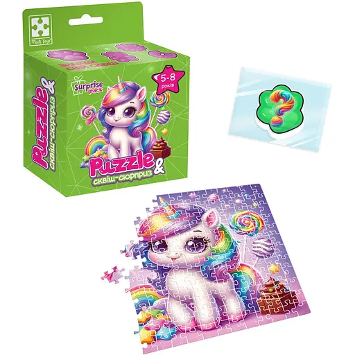 Пазли з сюрпризом Vladi Toys Єдиноріжка 2 (VT8030-02) - фото 2