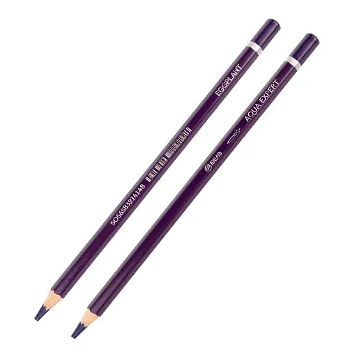 Карандаш акварельный 99IDEAS "Aqua Expert", Eggplant/Баклажан, 99AE-EGG - фото 2