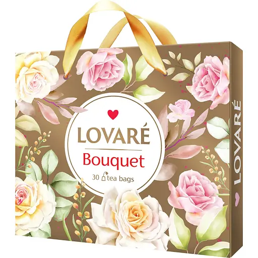 Набір Колекція чаїв Lovare Bouquet 60 г (30 шт. х 2 г) - фото 1