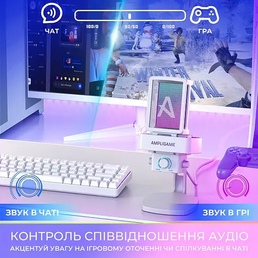 Мікрофон Fifine Q8PRO White [140396] - фото 8