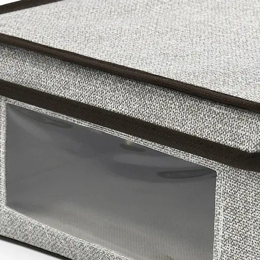 Короб для хранения Handy Home с крышкой 30x28x15 см серый (ESH07) - фото 2