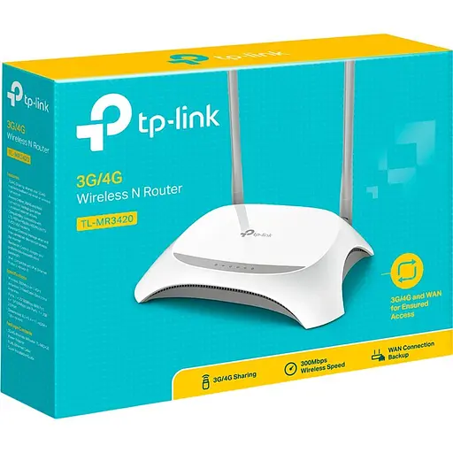 Бездротовий маршрутизатор (роутер) TP-Link TL-MR3420 [133452] - фото 5