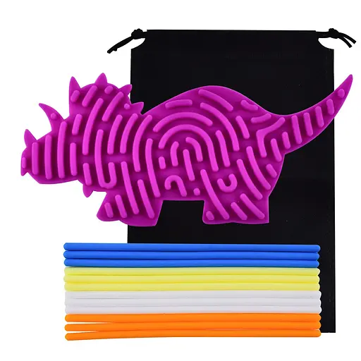 Гра сенсорная доска, двусторонняя, 23x11 см, динозавр, GS0113-114 (в ассортименте)