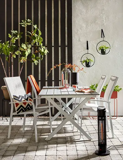 Инфракрасный обогреватель Neo Tools колонный, 1000 Вт, 3 м2, 20х20х62 см, IP44 - фото 5