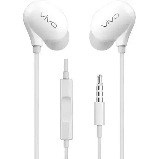Наушники Vivo проводные XE710 3.5mm белые - фото 1