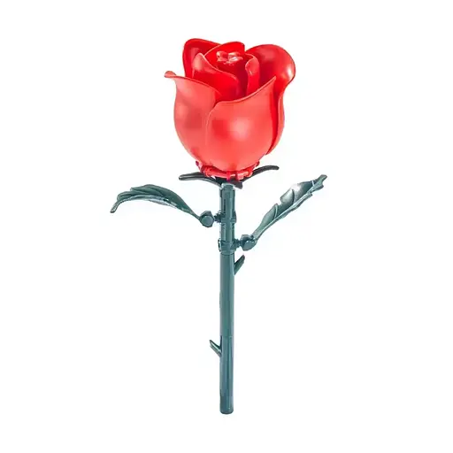 Конструктор Цветок, 655042-43-44-48-53-55, от 20 см, (в ассортименте)