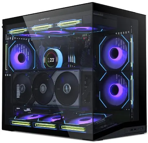 Корпус Lian Li O11 Dynamic Mini V2 Black (G99.O11DMIV2X.00) - фото 6