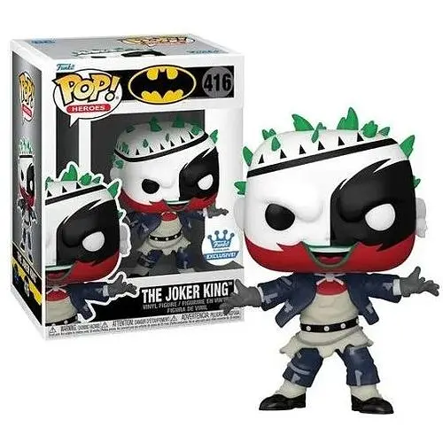 Фігурка Funko Pop Batman Бетмен The Joker KING Джокер 10 см B JK 416 - фото 1