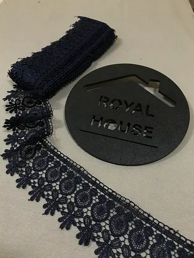 Мереживо Арфа синє - фото 3