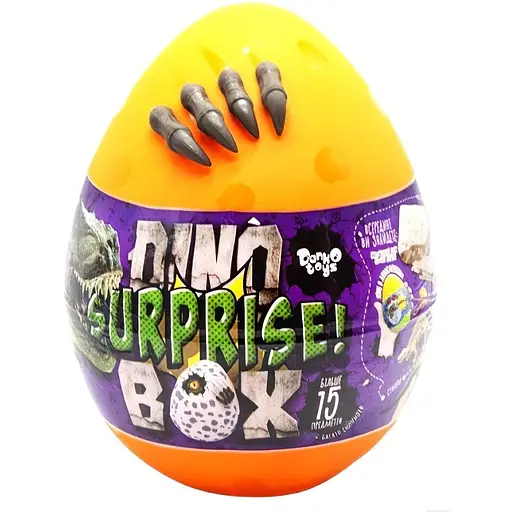 Набір креативної творчості Danko Toys Dino Surprise Box DSB-01-01U - фото 1