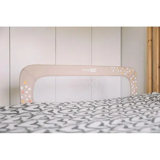Захисний бортик для ліжка FreeOn little dots, beige - фото 4