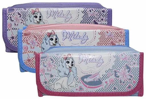 Пенал шкільний Собачка Міледі, 1 відділення, 1 стулка (В асортименті) - фото 2