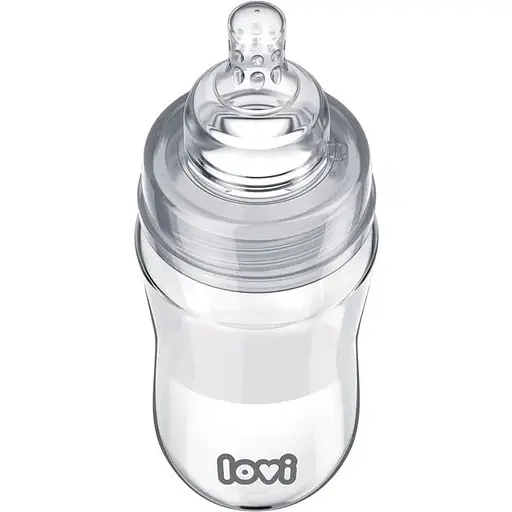 Пляшечка скляна LOVI Diamond Glass Baby Shower 250 мл (74/206) - фото 2