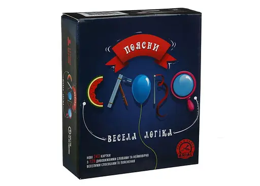 Настольная игра Arial Объясни слово. Веселая Логика (укр.) (91127)