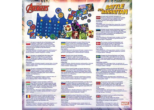 Настольная игра Trefl Мстители: Битва за Манхэттен (Marvel Avengers: Battle for Manhattan) (02512) - фото 3