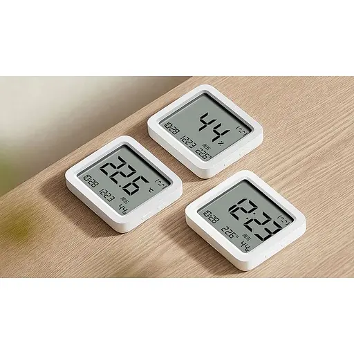 Термогігрометр Xiaomi Mijia Smart Thermometer and Hygrometer 3 (MJWSD05MMC) білий [80896] - фото 5