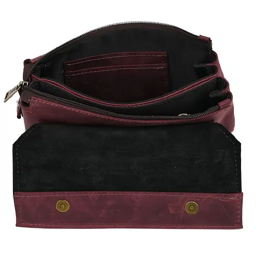 Клатч мужской кожаный TARWA 23.5х14.5х4 см sum0028409 - фото 6