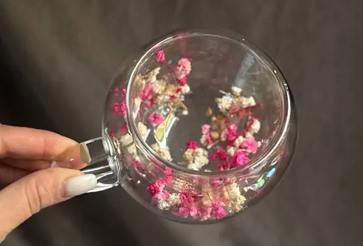 Набір скляних чашок Vittora VT-5327-270 Спекотне літо з подвійним дном 2 чашки 200 мл - фото 3