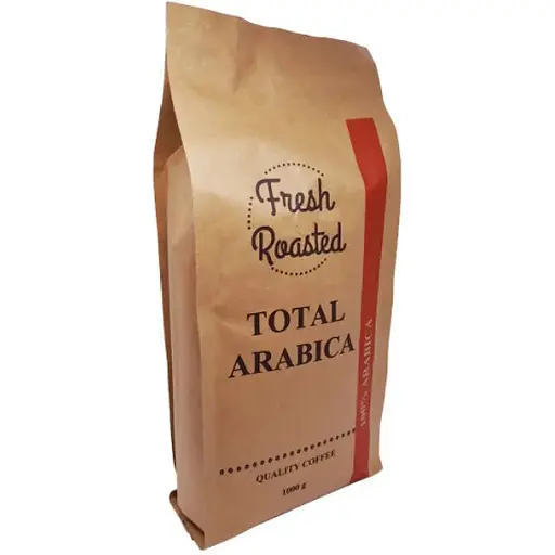 Кофе Fresh Roasted Total Arabica в зернах 100% arabica 1 кг - фото 1