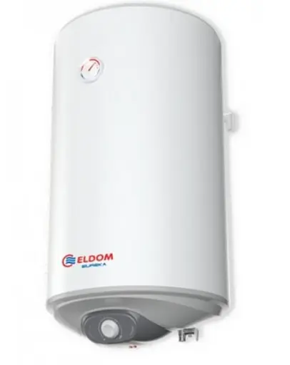 Водонагреватель Eldom EUREKA 50 л, 1.6 кВт, сухой ТЭН, вертикальный, SLIM, белый (WV05039D) - фото 1