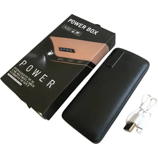 Універсальна мобільна батарея Power Box 20 000 mAh black PW-20