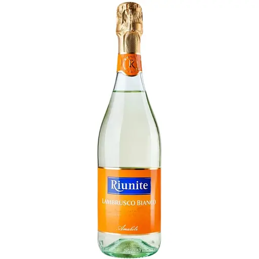 Вино ігристе Riunite Lambrusco Emilia IGT Bianco 8% 0.75 л (619581)